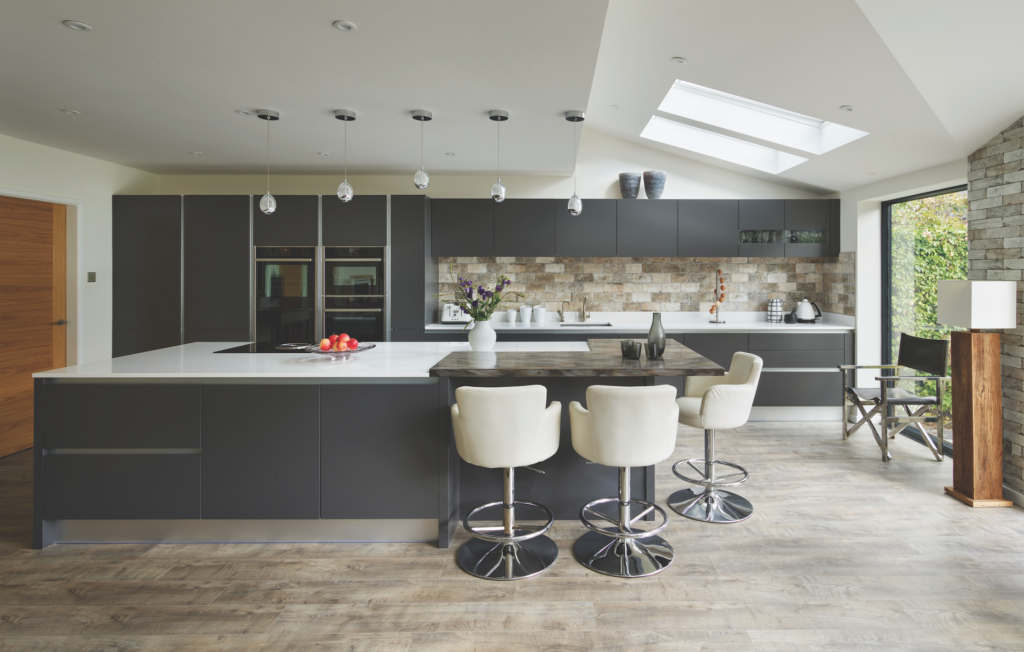 Contemporary Kitchen With Island
